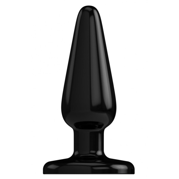 Черная коническая анальная пробка Basic 5 Inch - 12,7 см
