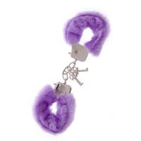 Фиолетовые меховые наручники METAL HANDCUFF WITH PLUSH LAVENDER Фиолетовые меховые наручники METAL HANDCUFF WITH PLUSH LAVENDER