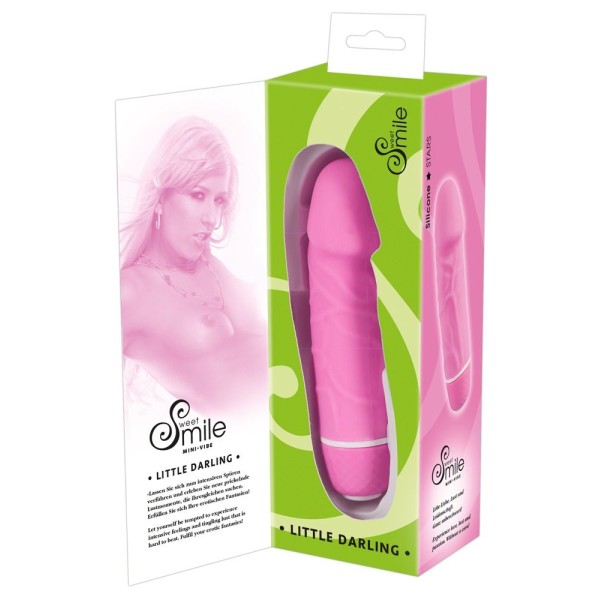 Миниатюрный вибратор Mini Little Darling - 12,5 см