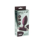 Бордовая анальная вибропробка New Edition Perfection - 11,1 см