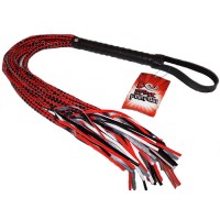Плеть с глянцевыми шнурами 15 Tails Whip - 82 см. Плеть с глянцевыми шнурами 15 Tails Whip - 82 см.