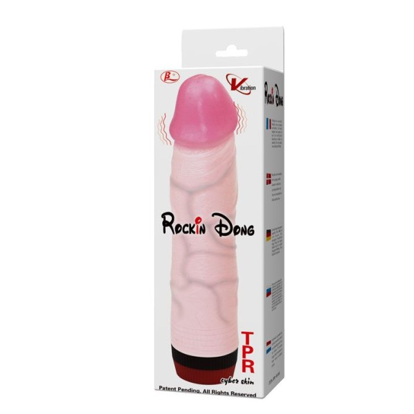 Вибратор-реалистик Rockin Dong - 21,5 см