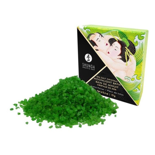Соль для ванны Bath Salts Lotus Flower с ароматом цветков лотоса - 75 гр