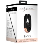 Черный клиторальный стимулятор Fancy - 9,8 см