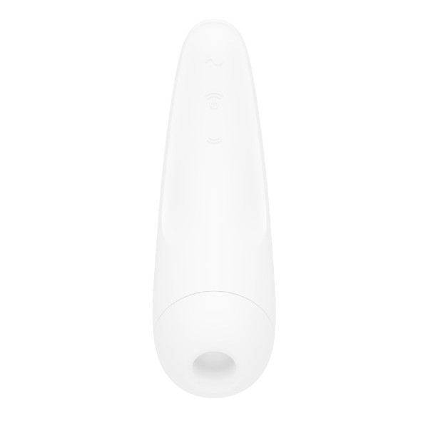 Белый вакуум-волновой стимулятор Satisfyer Curvy 2+