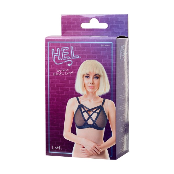 Черная портупея HEL Lotti