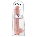 Телесный фаллоимитатор-гигант 15  Cock with Balls - 40,6 см