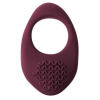 Бордовое эрекционное виброкольцо Pure Passion Moonshine Бордовое эрекционное виброкольцо Pure Passion Moonshine