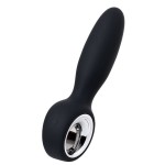 Черный анальный стимулятор Sagitta - 15 см