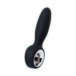 Черный анальный стимулятор Sagitta - 15 см