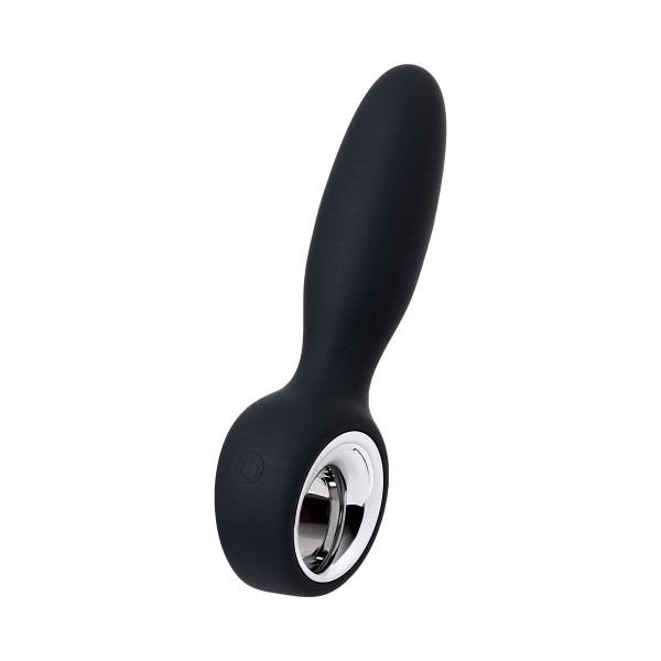 Черный анальный стимулятор Sagitta - 15 см