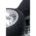 Черный анальный стимулятор Sagitta - 15 см