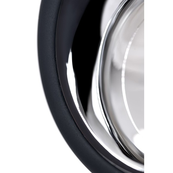 Черный анальный стимулятор Sagitta - 15 см