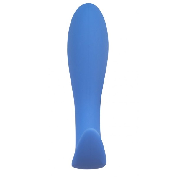 Голубая анальная пробка Strong Force Anal Plug - 14 см