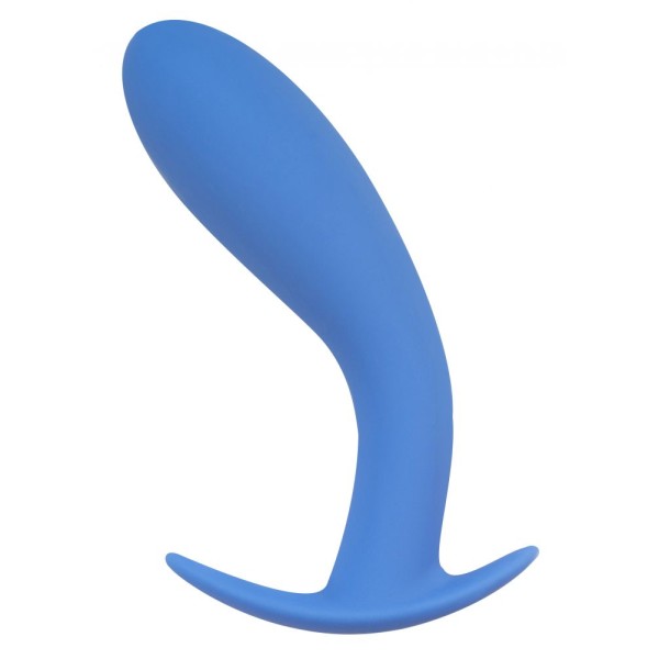 Голубая анальная пробка Strong Force Anal Plug - 14 см