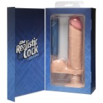 Вибромассажер-реалистик на присоске The Realistic Cock ULTRASKYN Vibrating 8”- 23,5 см