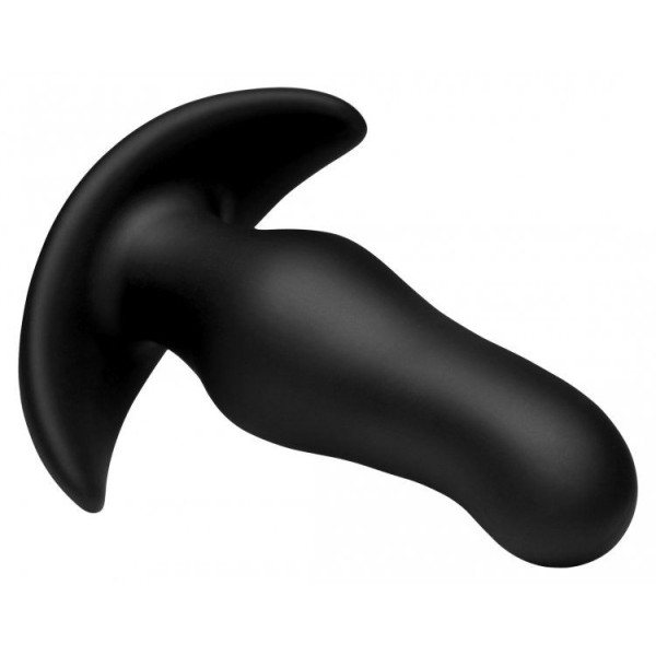 Черная анальная вибропробка Kinetic Thumping 7X Prostate Anal Plug - 13,3 см
