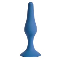 Синяя анальная пробка Gravity M - 11 см. Синяя анальная пробка Gravity M - 11 см.