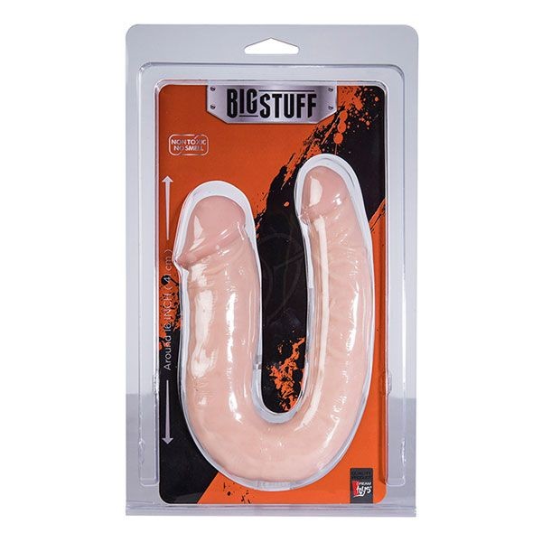 Двусторонний фаллоимитатор BIGSTUFF 16INCH DOUBLE DONG - 41 см