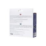 Фиолетовый силиконовый страпон - 14,5 см