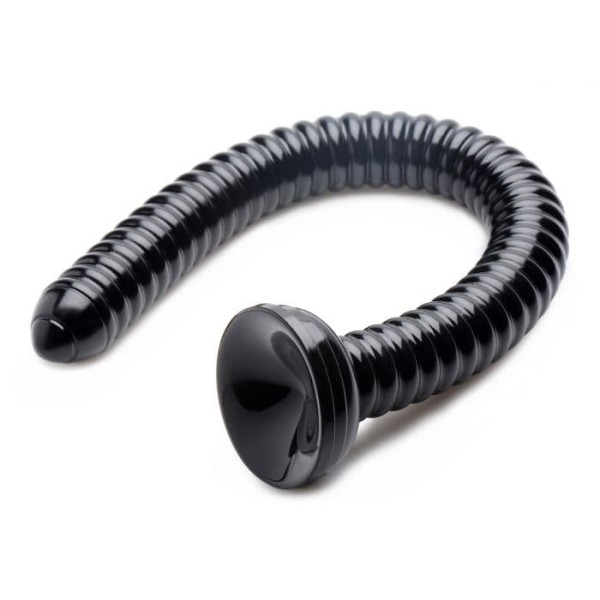 Длинный анальный стимулятор Hosed Ribbed Anal Dildo - 50,8 см