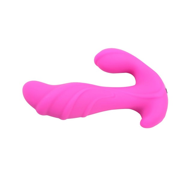 Розовый вибратор Rocker G Stimulators - 15,1 см