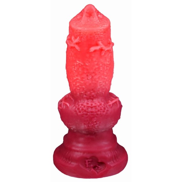 Красный фаллоимитатор  Акита large  - 27,5 см