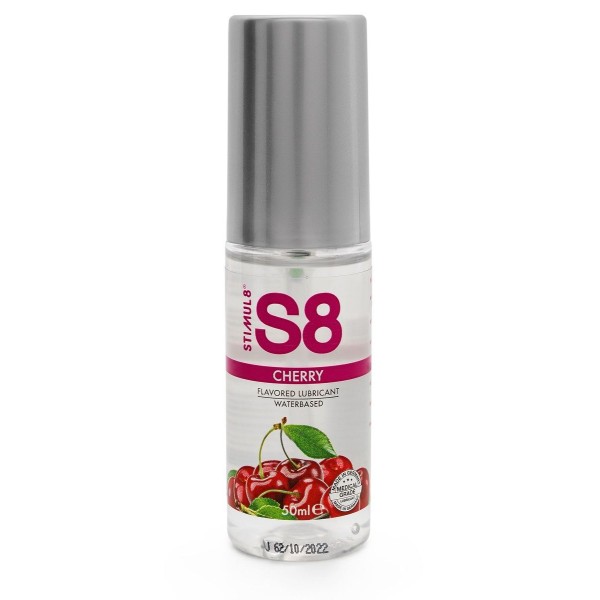 Смазка на водной основе S8 Flavored Lube со вкусом вишни - 50 мл