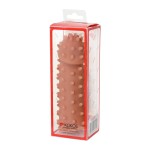 Насадка на фаллос с шипами и бугорками Extreme Sleeve 003 M-size - 14,7 см