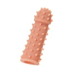 Насадка на фаллос с шипами и бугорками Extreme Sleeve 003 M-size - 14,7 см