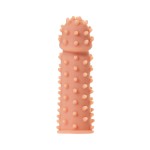 Насадка на фаллос с шипами и бугорками Extreme Sleeve 003 M-size - 14,7 см