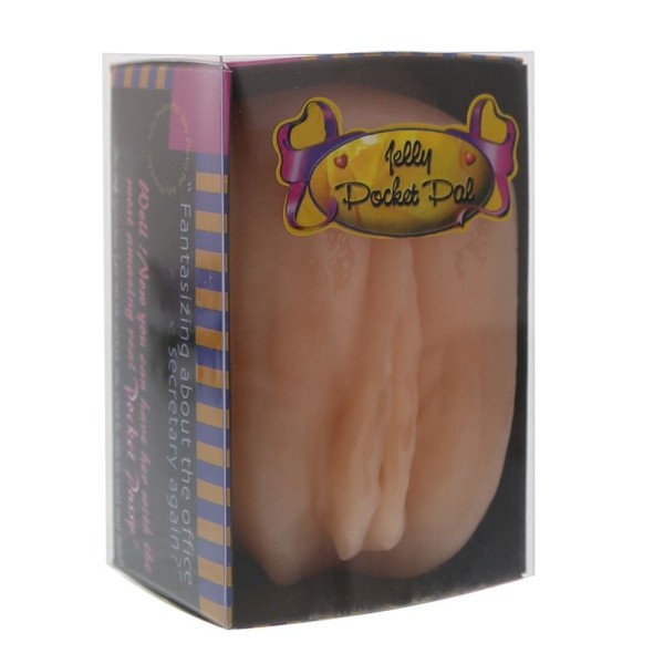 Телесный мастурбатор-вагина JELLY POCKET PAL VAGINA 