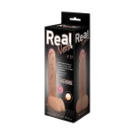 Крупный фаллоимитатор на подошве-присоске REAL Next №33 - 25 см