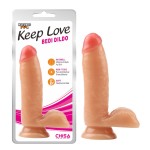 Телесный фаллоимитатор Bedi Dildo - 17 см