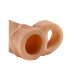 Телесная насадка с кольцом Perfect 2  Extension with Ball Strap - 19 см