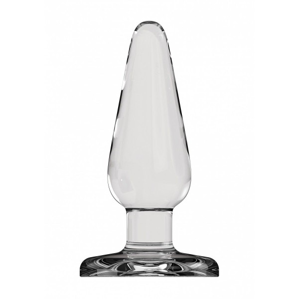 Стеклянная анальная пробка Butt Plug Basic 5 Inch - 12,7 см
