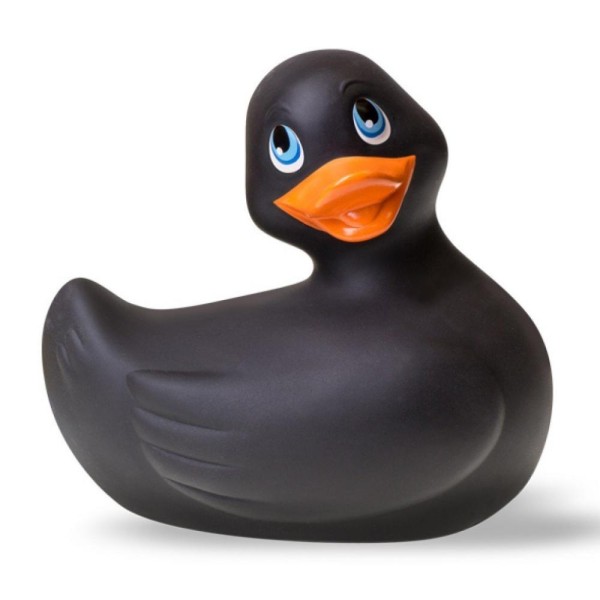 Черный вибратор-уточка I Rub My Duckie 20