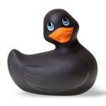 Черный вибратор-уточка I Rub My Duckie 20
