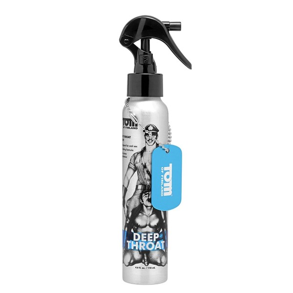 Спрей для лёгкого проникновения во время орального секса Tom of Finland Deep Throat Spray - 118 мл