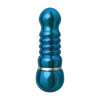 Голубой аллюминиевый вибратор BLUE SMALL - 7,5 см. Голубой аллюминиевый вибратор BLUE SMALL - 7,5 см.