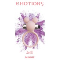 Розовое эрекционное виброколечко Emotions Minnie Light pink Розовое эрекционное виброколечко Emotions Minnie Light pink