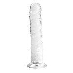 Прозрачный фаллоимитатор Distortion - 18 см