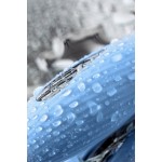 Голубой силиконовый вибратор с электростимуляцией TESLA G-POINT - 21 см