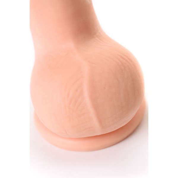 Телесный фаллоимитатор-реалистик Nathan - 18,5 см