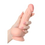 Телесный фаллоимитатор-реалистик Nathan - 18,5 см