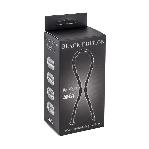 Силиконовый уретральный массажер Wavy Urethral Plug Medium - 30 см