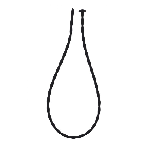 Силиконовый уретральный массажер Wavy Urethral Plug Medium - 30 см