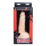 Телесный фаллоимитатор REALSTUFF REALISTIC DONG 9INCH - 23 см