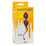 Фиолетовые вагинальные шарики Emotions Gi-Gi