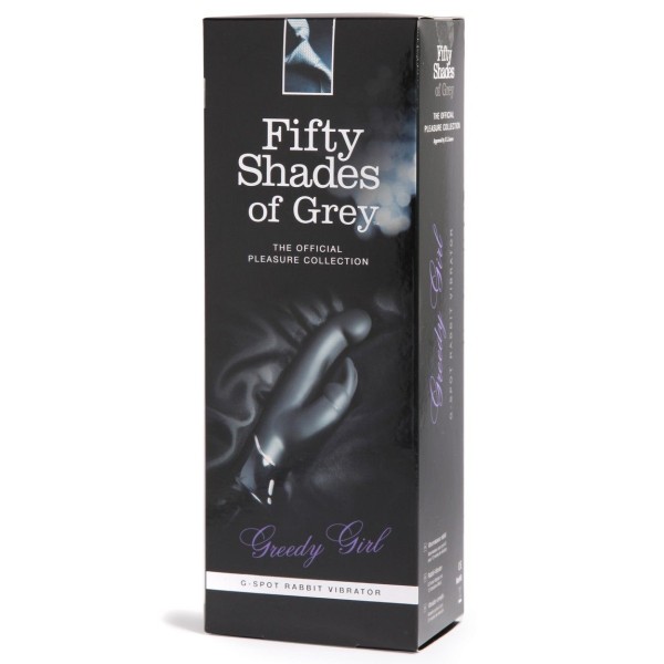 Вибратор с клиторальным стимулятором Greedy Girl - 24,1 см